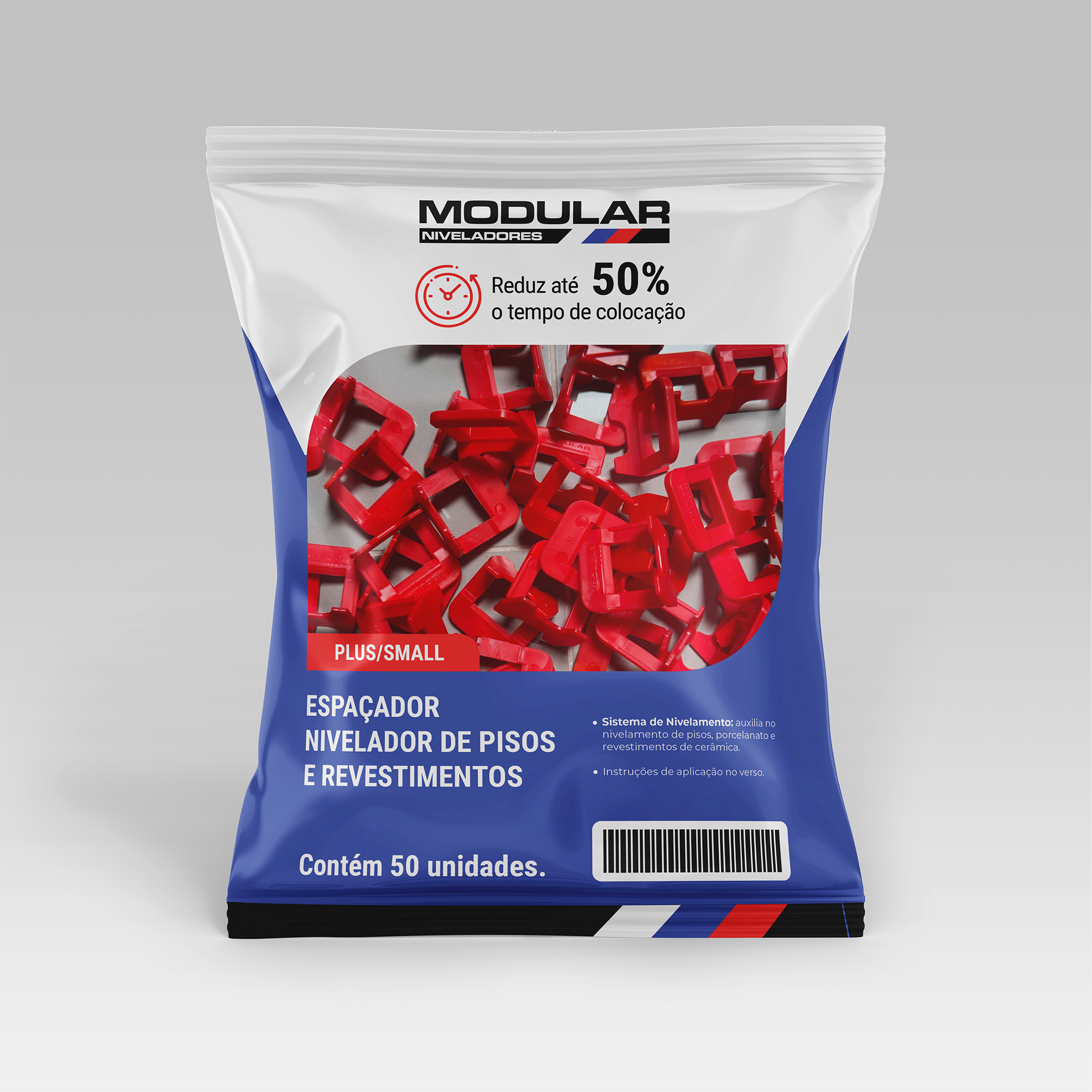 Kit 500 espaçadores 2,0mm e 50 cunhas