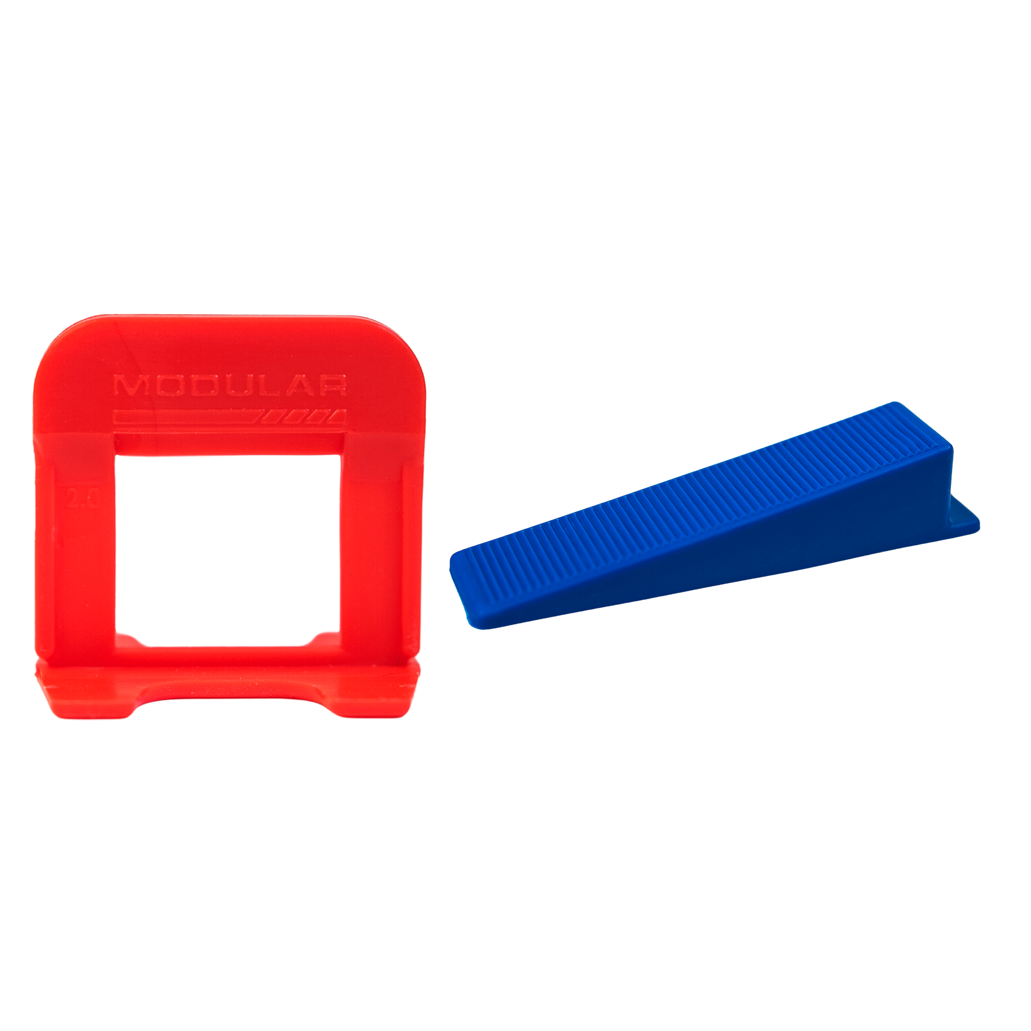 Kit 500 espaçadores 2,0mm e 50 cunhas