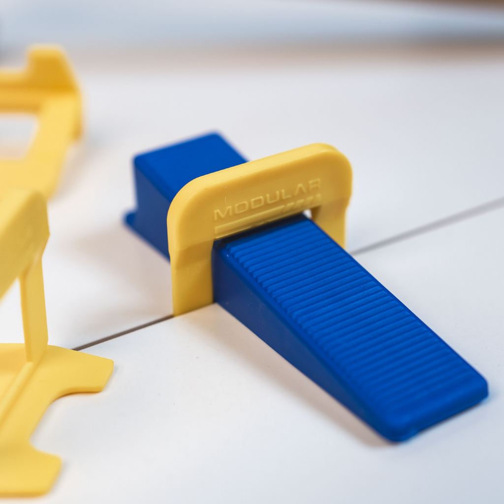 Kit 500 espaçadores 1,0mm e 50 cunhas