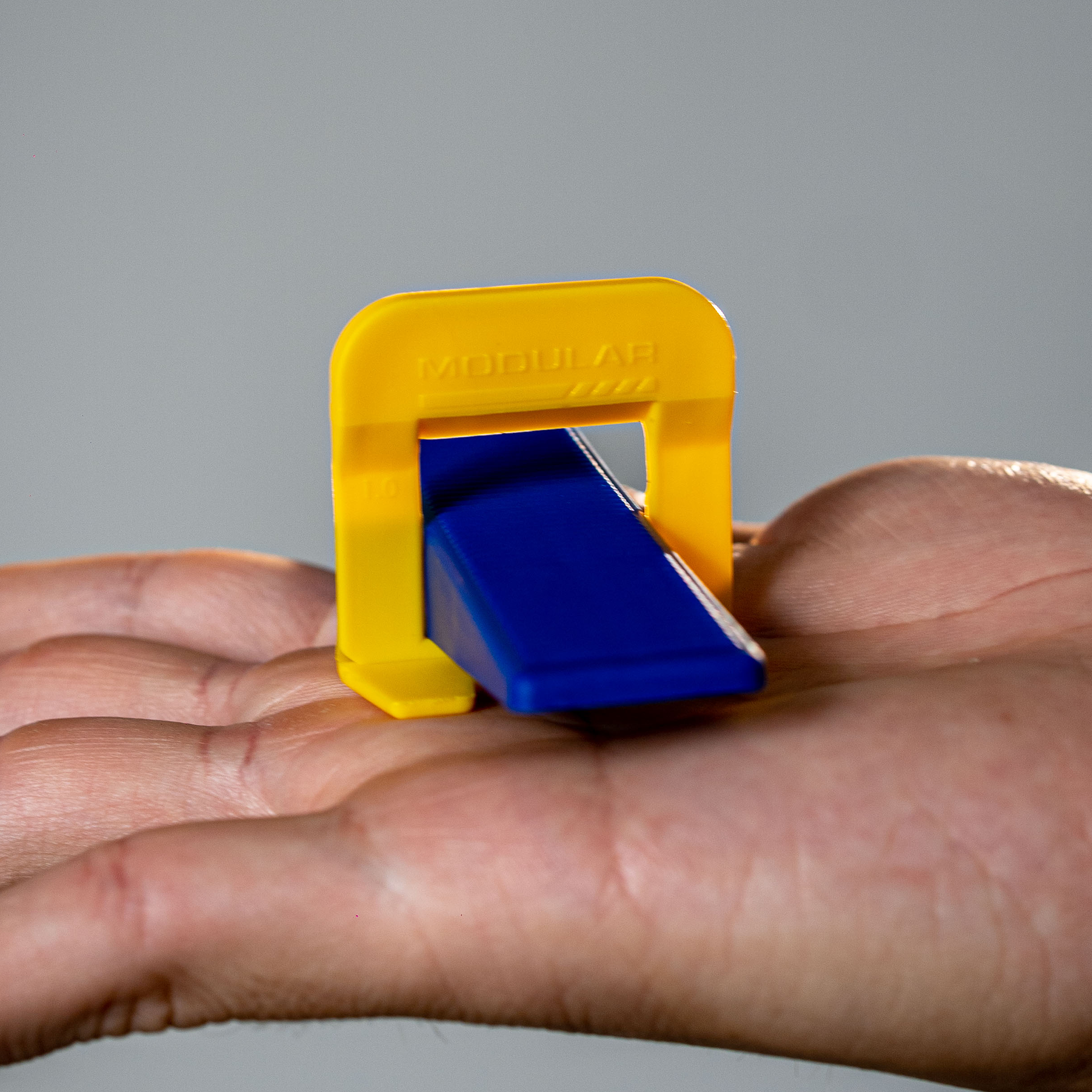 Kit 500 espaçadores 1,0mm e 50 cunhas