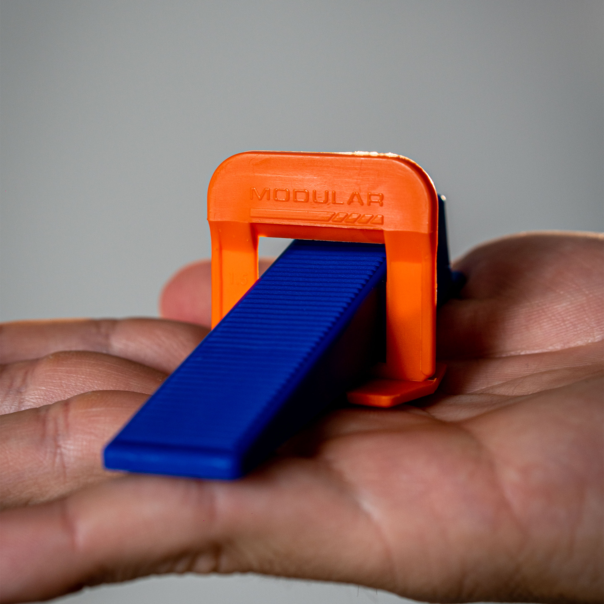 Kit 500 espaçadores 1,5mm e 50 cunhas